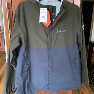 Free Country Waterproof Rain Jacket NWT